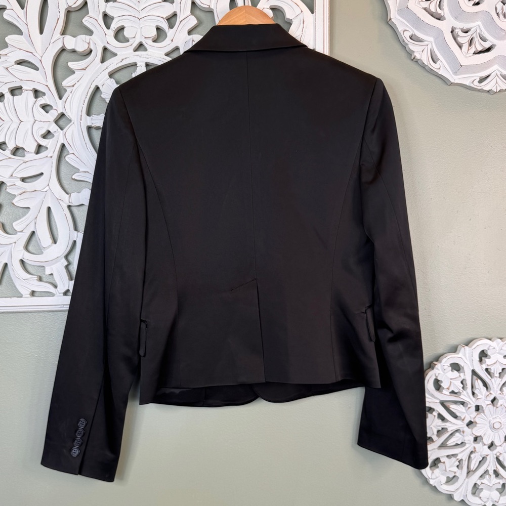 BCBGMaxAzria Black Single-Button Tailored Blazer - image 7